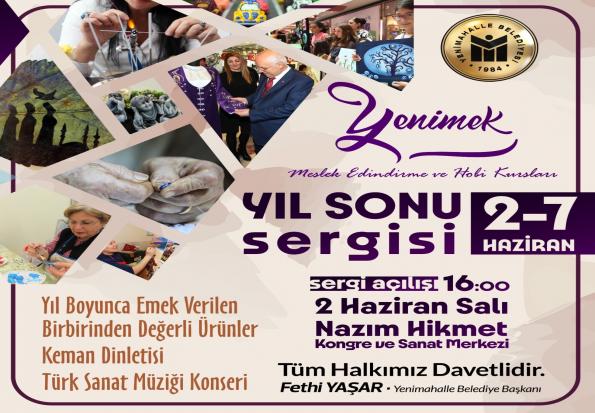 Yenimek Yıl Sonu Sergisi
