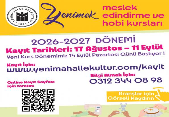 Yenimek 2026-2027